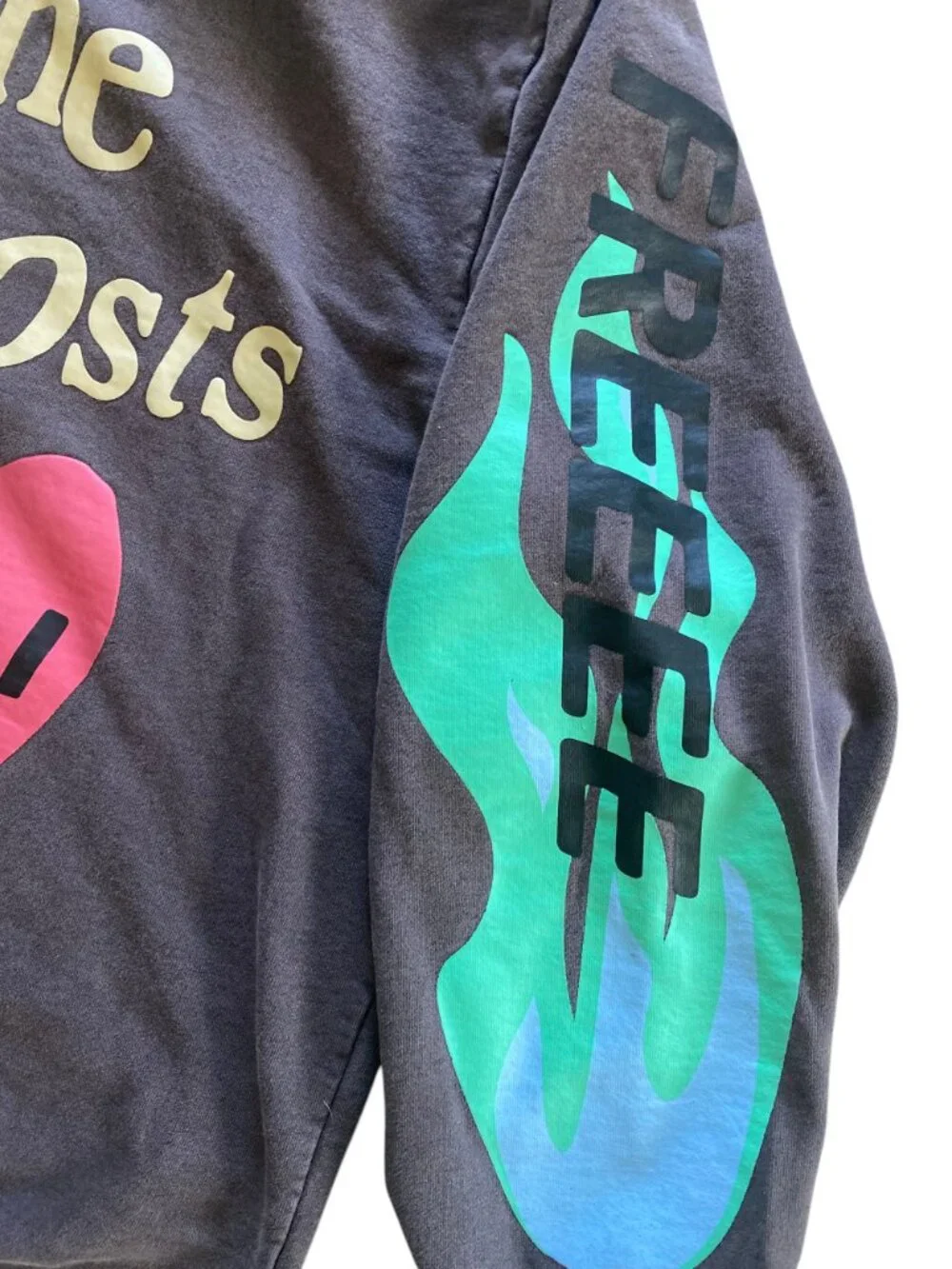 Camp Flog Gnaw Sweatshirt Men XXL Lucky Me I See Ghosts Kid Cudi Nov 11 Kanye - Picture 5 of 7